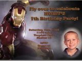 Iron Man Birthday Party Invitations Iron Man Birthday Invitations Ideas Bagvania Free