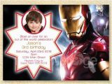Iron Man Birthday Party Invitations Items Similar to Iron Man Printable Birthday Invitation