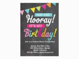 Its My Birthday Card Hooray It 39 S My Birthday Card Zazzle