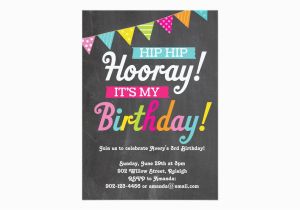 Its My Birthday Card Hooray It 39 S My Birthday Card Zazzle