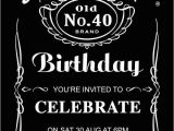 Jack Daniels Birthday Card Jack Daniels Birthday Digital Printable Invitation