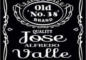 Jack Daniels Birthday Card Jack Daniels Liquor Bottle Label Design Vinyl Wall Mural