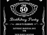 Jack Daniels Birthday Invitation Template Free Diy Jack Daniels Inspired 50th Birthday Invitation 4×6