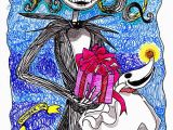 Jack Skellington Birthday Card Happy Birthday From Jack Skellington by Hidden by Art On