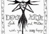 Jack Skellington Birthday Card Jack Skellington B Day Card Flickr Photo Sharing