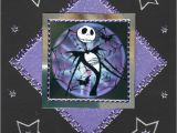 Jack Skellington Birthday Card Lovely Unusual Handmade Nightmare before Christmas Gothic