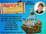 Jake and the Neverland Pirate Birthday Invitations Free Jake and the Neverland Pirates Birthday Invitations