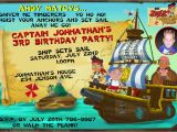 Jake and the Neverland Pirate Birthday Invitations Free Jake and the Neverland Pirates Birthday Invitations