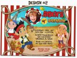 Jake and the Neverland Pirate Birthday Invitations Items Similar to Jake and the Neverland Pirates Birthday