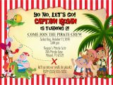 Jake and the Neverland Pirate Birthday Invitations Jake and the Neverland Pirates Birthday Invitation