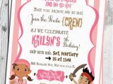 Jake and the Neverland Pirate Birthday Invitations Jake and the Neverland Pirates Birthday Invitation Printable