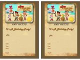 Jake and the Neverland Pirates Birthday Invitations Printable Jake and the Never Land Pirates Birthday Invitations