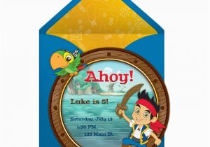 Jake and the Neverland Pirates Birthday Invitations Printable Jake and the Neverland Pirates Birthday Invitations