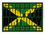 Jamaican Birthday Cards Jamaica Flag Birthday Card Zazzle