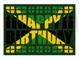 Jamaican Birthday Cards Jamaica Flag Birthday Card Zazzle