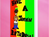 Jamaican Birthday Cards Jammin Birthday Card Mixed with Love