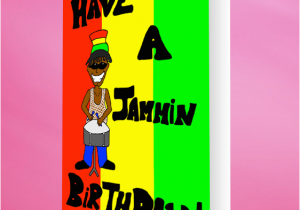 Jamaican Birthday Cards Jammin Birthday Card Mixed with Love