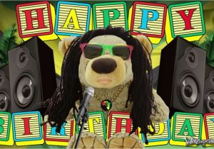 Jamaican Happy Birthday Quotes Happy Birthday Reggae Teddy Bear Youtube