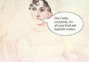 Jane Austen Birthday Card London Calling Jane Austen 39 S Birthday Post