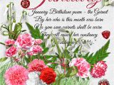 January Birthday Flowers Cheyokota Digital Scraps New Birthday Birthstone Birth