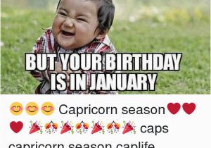 January Birthday Meme when Christmas is Over but Your Birthday isin January