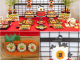 Japanese Birthday Decorations A Japanese origami Dojo Ninja Birthday Party Party Ideas