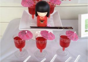 Japanese Birthday Decorations todi Customer Parties Kokeshi Doll Japanese theme