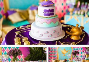 Jasmine Birthday Party Decorations Kara 39 S Party Ideas Princess Jasmine Birthday Party Kara