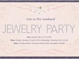 Jewelry Making Birthday Party Invitations Jewelry Party Invitation Template Oxyline 84c3244fbe37