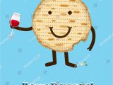 Jewish Birthday Cards Funny Funny Happy Jewish Passover Greeting Card Stock Vector