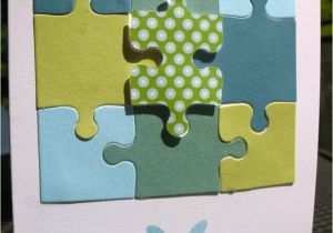 Jigsaw Puzzle Birthday Card 8 Best Cards with Puzzle Pieces Images On Pinterest