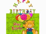 Jigsaw Puzzle Birthday Card Personalised Happy Birthday Jigsaw Puzzles
