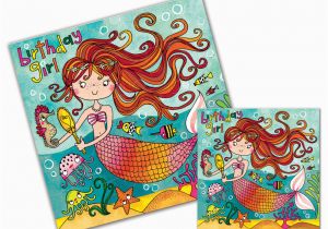 Jigsaw Puzzle Birthday Card Rachel Ellen Designs Mermaid Jigsaw Puzzle Birthday