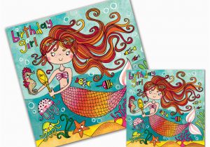 Jigsaw Puzzle Birthday Card Rachel Ellen Designs Mermaid Jigsaw Puzzle Birthday