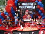 John Cena Birthday Decorations Wwe Party Birthday Party Ideas Photo 3 Of 3 Catch My Party