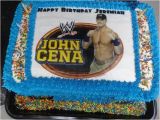 John Cena Birthday Decorations Wwe Wrestling John Cena Cake by Www Jennjinscupcakes Com