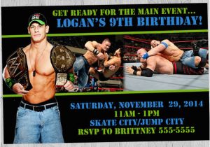 John Cena Birthday Invitations Kitchen Dining