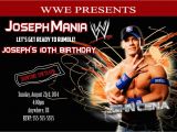 John Cena Birthday Invitations Wwe John Cena Birthday Invitations Partyexpressinvitations