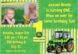 John Deere 1st Birthday Invitations John Deere 1st Birthday Invitations Dolanpedia