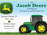 John Deere Birthday Card John Deere Birthday Invitations