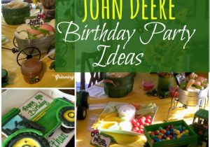 John Deere Birthday Decorations John Deere Tractor themed Birthday Party Ideas