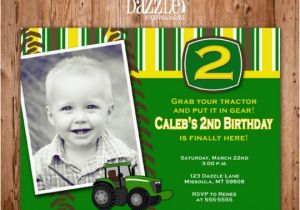 John Deere Birthday Invitation Templates Free 1000 Ideas About Tractor Birthday Invitations On