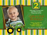 John Deere Birthday Invitation Templates Free Free Printable John Deere Printable Birthday Invitations