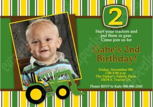 John Deere Birthday Invitation Templates Free Free Printable John Deere Printable Birthday Invitations