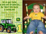 John Deere Birthday Invitation Templates Free John Deere 1st Birthday Invitations Dolanpedia