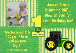 John Deere Birthday Invitation Templates Free John Deere Birthday Invitation orderecigsjuice Info