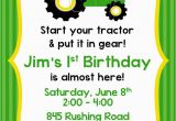 John Deere Birthday Invitation Templates Free John Deere Tractor Birthday Invitation Party Ideas