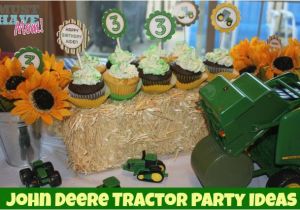 John Deere Birthday Party Decorations John Deere Tractor Birthday Party Food Games Favors More