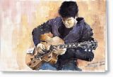 John Mayer Birthday Card Jazz Rock John Mayer 02 Painting by Yuriy Shevchuk