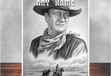 John Wayne Birthday Card John Wayne Birthday Card 5×7 Inches 128mm X by Martynandwells